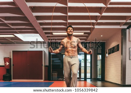 Aalst, Belgium - October 13, 2012: professional stuntman O.B. on training for the next movie