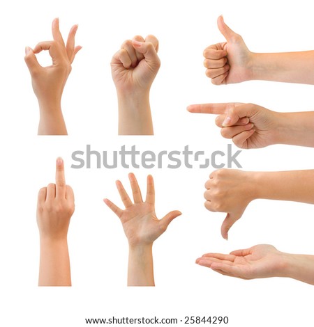 Hand Gestures Relating Hinduism Buddhism Called Stock Photo 106982048 ...