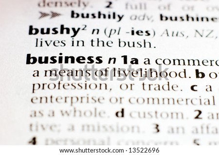 definition of business