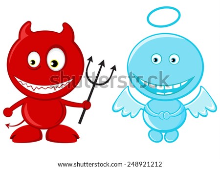 Angel Devil Stock Photos, Images, & Pictures | Shutterstock