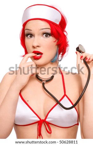 Redhead Nurse 100