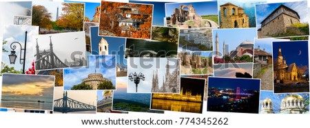 Collage Of International Landmarks And Popular Travel Destinations Collage Of International Landmarks And Popular Travel Destinations