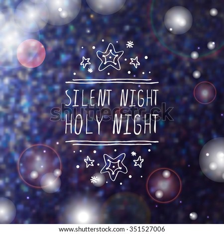 Silent Night Stock Images, Royalty-Free Images & Vectors 