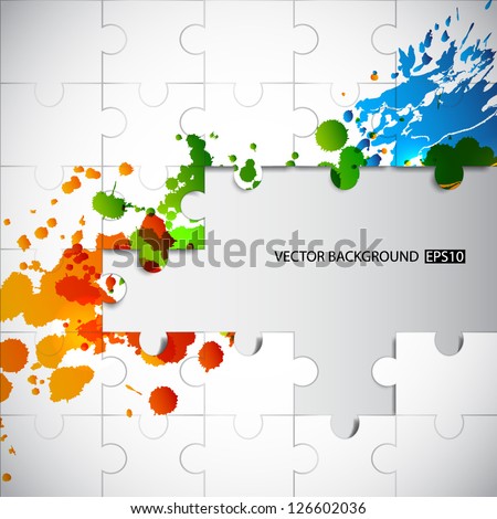 Puzzle background Stock Photos, Images, & Pictures | Shutterstock