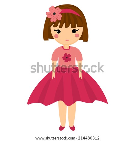 Cute Doll Little Smiling Stock Photos, Images, & Pictures | Shutterstock