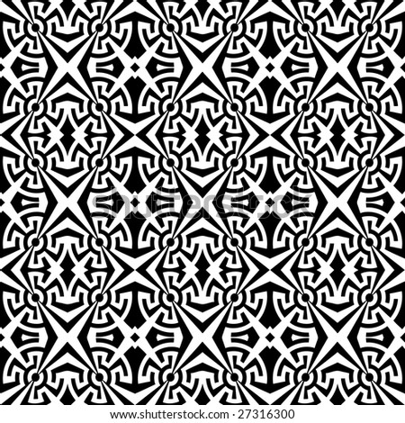 Abstract Repeatable Pattern Background White Twisted Stock Vector ...