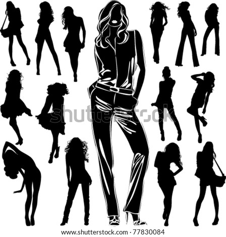 Black Woman Silhouette Stock Images, Royalty-Free Images & Vectors