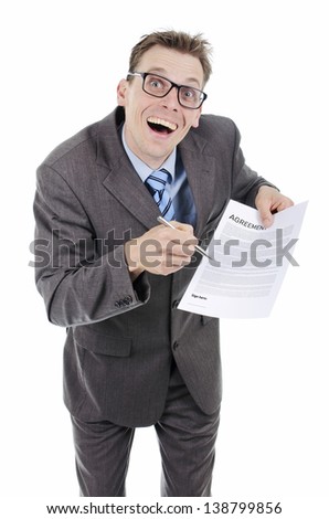 Door salesman or lawyer