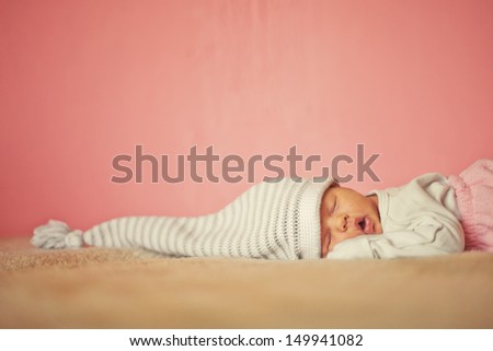 Baby sleeping.