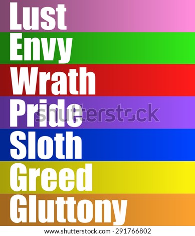 Seven Deadly Sins Stock Images, Royalty-Free Images & Vectors ...