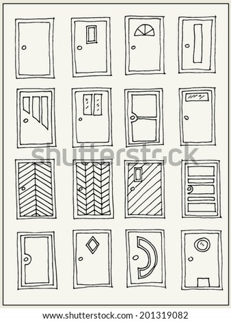 Door Sketch Stock Images, Royalty-free Images & Vectors 