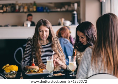 Old Friends  Meeting  After  Long  Time  Stock Photo 576286075 