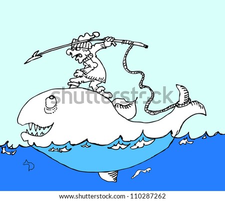 Download Jonah Whale Stock Vector 323812946 - Shutterstock