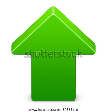 Green Arrow Forward On White Background Stock Illustration Green Arrow Forward On White Background Stock Illustration
