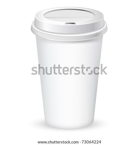 Paper Coffee Cup Vector Paper Coffee Cup Vector