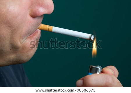 Lighting cigarette Stock Photos, Images, & Pictures | Shutterstock