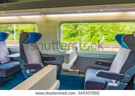 TGV一等席のイメージ