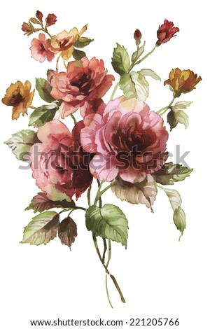 Flower Painting Stock Photos, Images, & Pictures | Shutterstock