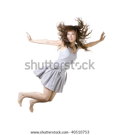 Flying Girl Stock Photo 40510753 - Shutterstock