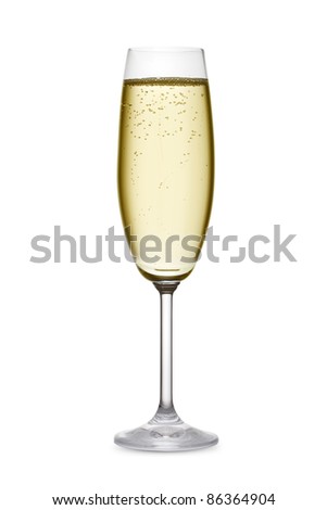 Glass of champagne