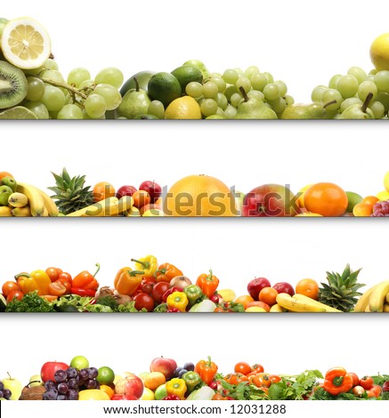 Fruit Borders Vegetable Stock Photos, Images, & Pictures | Shutterstock