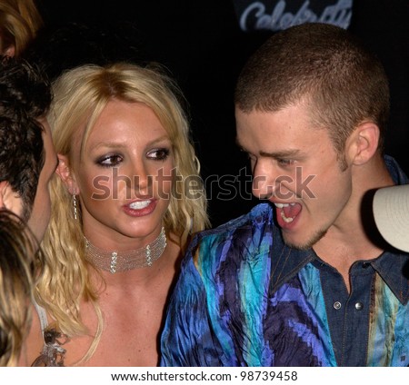 Pop Star Britney Spears Boyfriend Nsync Stock Photo 98739458 - Shutterstock