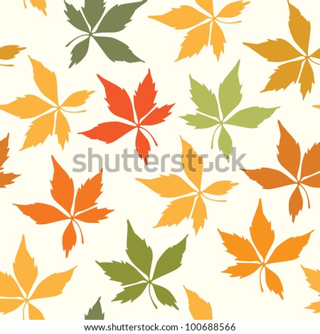 Autumn Leaves Stock Vector 58222363 - Shutterstock