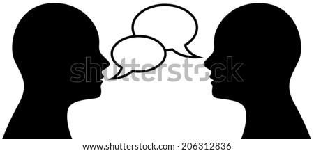 Two People Talking Stock Photos, Images, & Pictures | Shutterstock