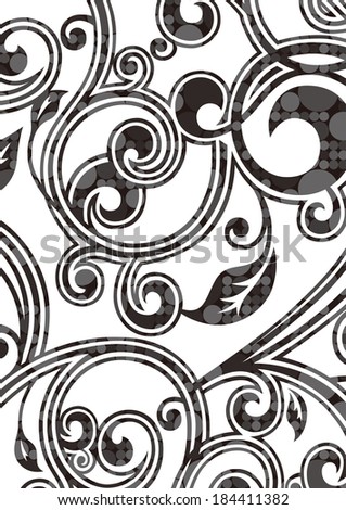 Graphic Pattern Stock Vector 184411472 - Shutterstock