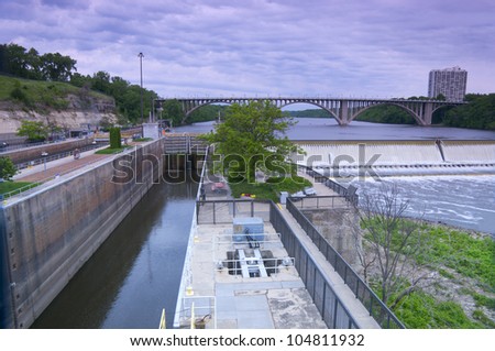 Ford parkway lock and dam #3