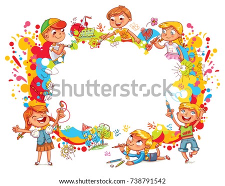 children paint abstract abstract color splash template for advertising brochure ready for - Pictures To Paint For Children children paint abstract abstract color splash template for advertising brochure ready for - Pictures To Paint For Children