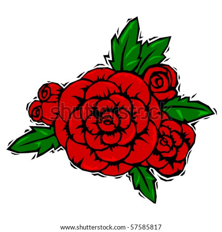 Rose Thorn Design Vector Corner Pieces Stock Vector 29112022 - Shutterstock