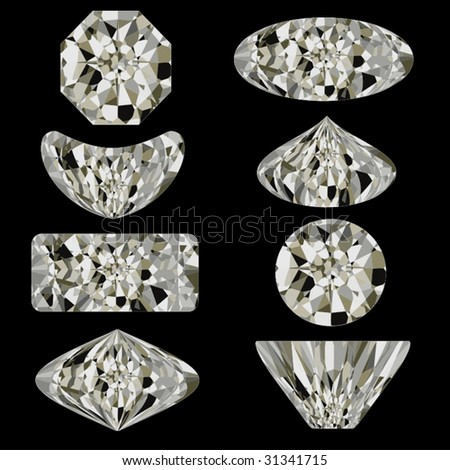 Oval diamonds Stock Photos, Images, & Pictures | Shutterstock