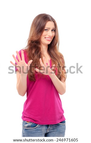 stock-photo-ew-it-s-so-gross-young-woman