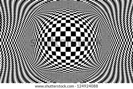 op art design black and white pattern concept for hypnosis unconscious chaos - Black And White Design op art design black and white pattern concept for hypnosis unconscious chaos - Black And White Design