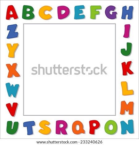 Abc Border Stock Images, Royalty-Free Images & Vectors | Shutterstock