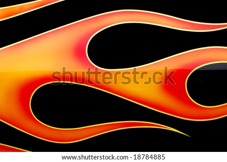 Custom Car Flames Stock Photos, Images, & Pictures | Shutterstock