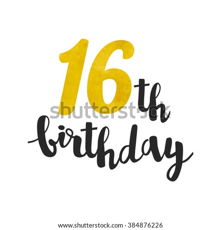 16th Birthday Stock Photos, Images, & Pictures | Shutterstock