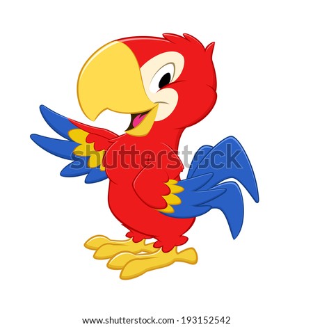 Cartoon Parrot Stock Images, Royalty-Free Images & Vectors | Shutterstock