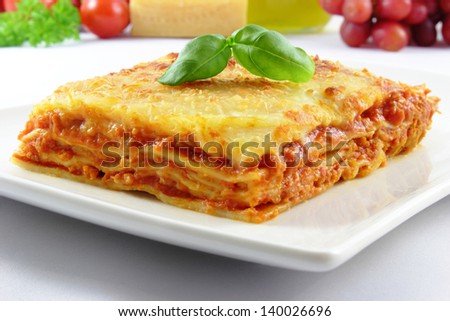 Lasagna Stock Photos, Royalty-Free Images & Vectors - Shutterstock