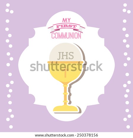 Christian Religion Chalice Communion Stock Vector 86384419 - Shutterstock