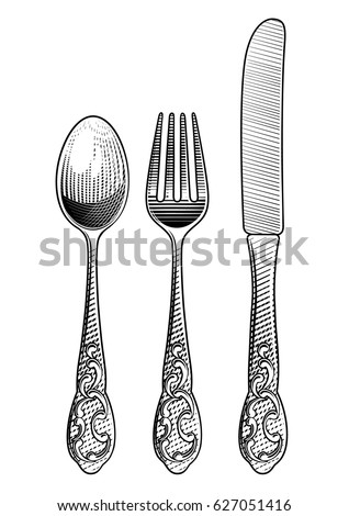 Vintage Kitchen Utensils Illustration cooking utensils stock images, royalty-free images & vectors Vintage Kitchen Utensils Illustration cooking utensils stock images, royalty-free images & vectors