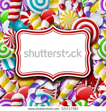 Candy Border Stock Images, Royalty-Free Images & Vectors | Shutterstock