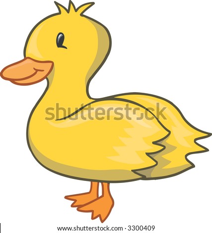 Doodle Sketchy Duck Vector Illustration Stock Vector 38209564 ...