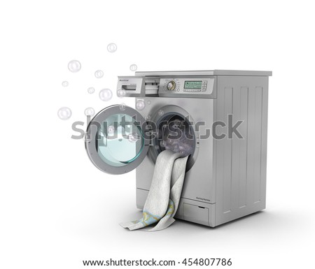 Open Washing Machine Open Washing Machine