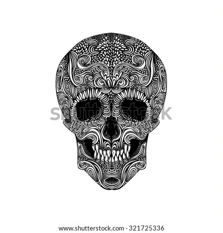 Skull Tattoo Stock Photos, Images, & Pictures | Shutterstock