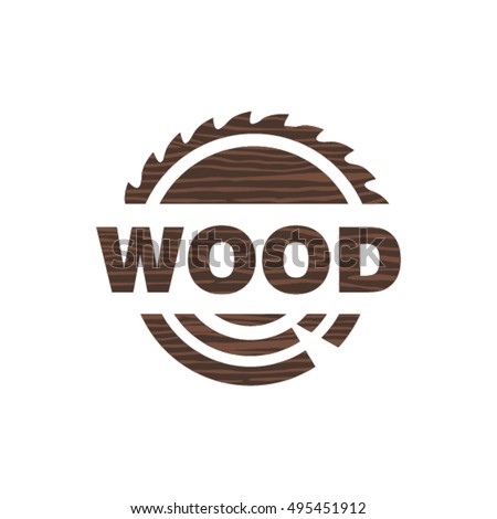 Woodworking Logo Design Stock Vector 354464675 - Shutterstock
