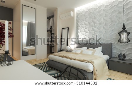 Master Bedroom Dressing Room 3d Panels Stock Illustration 310144502 ... Master Bedroom Dressing Room 3d Panels Stock Illustration 310144502 ...