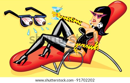 Womens Suit Skirt Isabelle Big Dominatrix