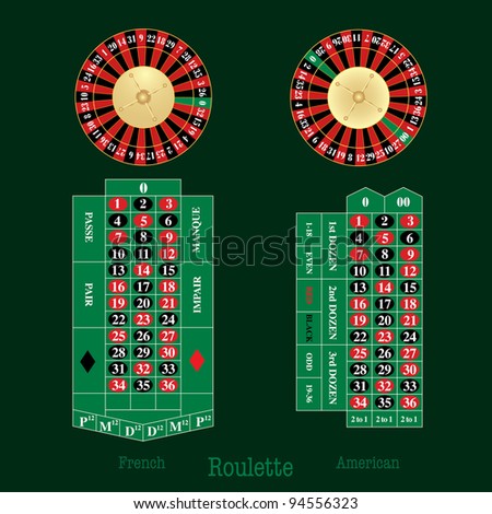 vector table blackjack Images Layout Roulette Images, Stock Free Royalty